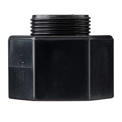 Orbit Shrub Adapter 10-pack for underground irrigation, black plastic threaded connector on Tampa Home & Garden Store