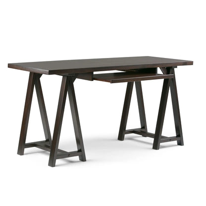 Sawhorse Handcrafted Desk for Home Office
