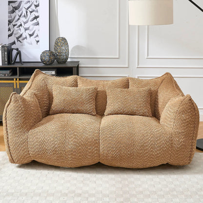 Comfortable Dual Beanbag Chair and Foam Core
