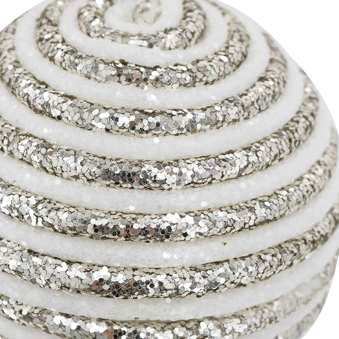 Christmas ball ornaments set of 12, velvet with sequins for hanging decor on Tampa Home & Garden Store
