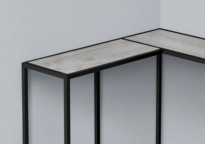 Corner Console Table With L Shaped Design