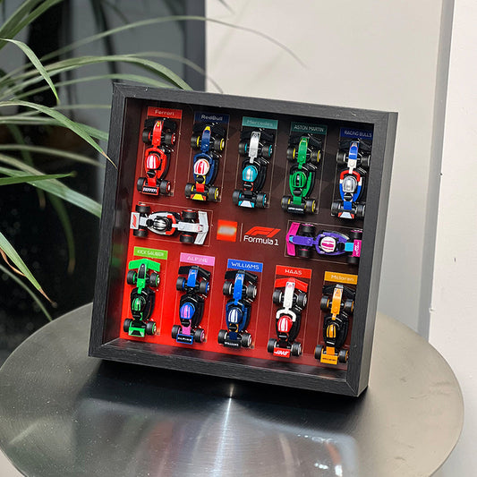 Dustproof Display Frame for Lego 71049 - 27x27x6.5cm (Fits Blind Box/Blocks/Cars)