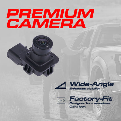 Master Tailgaters Ford Transit OEM backup camera, black housing with lens on Tampa Home & Garden Store