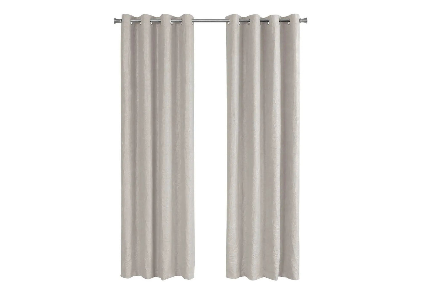 2-piece curtain set room darkening grommet panels beige Unique Piece Furniture on Tampa Home & Garden Store