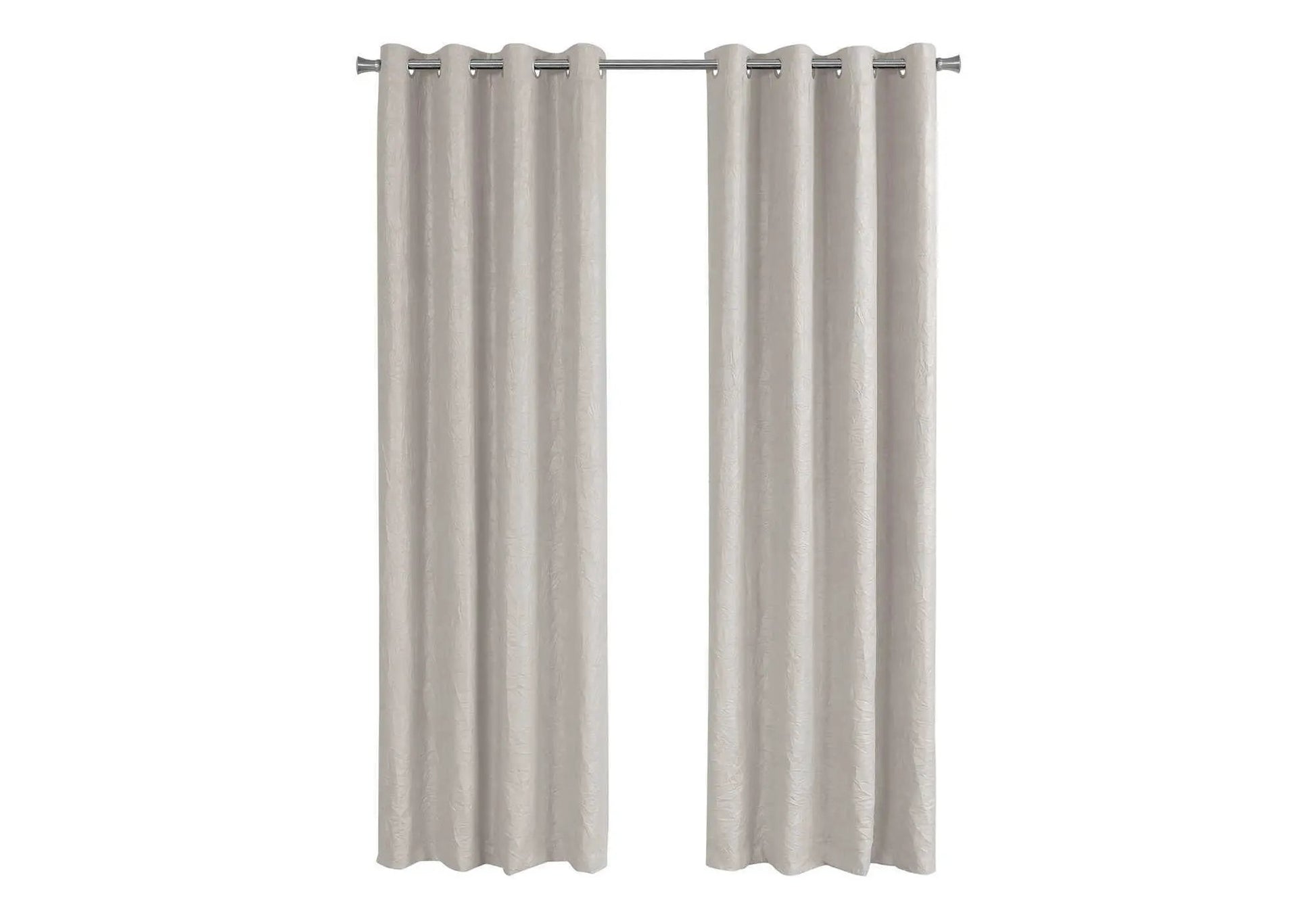 2-piece curtain set room darkening grommet panels beige Unique Piece Furniture on Tampa Home & Garden Store