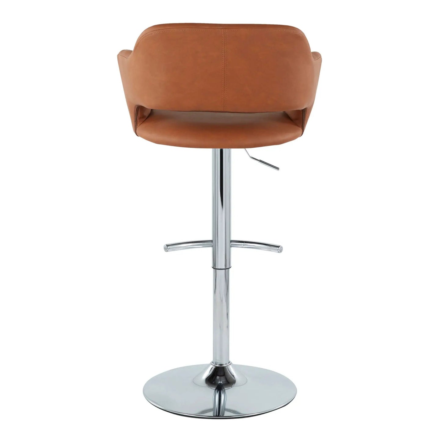 Margarite Contemporary Adjustable Barstool Swivel