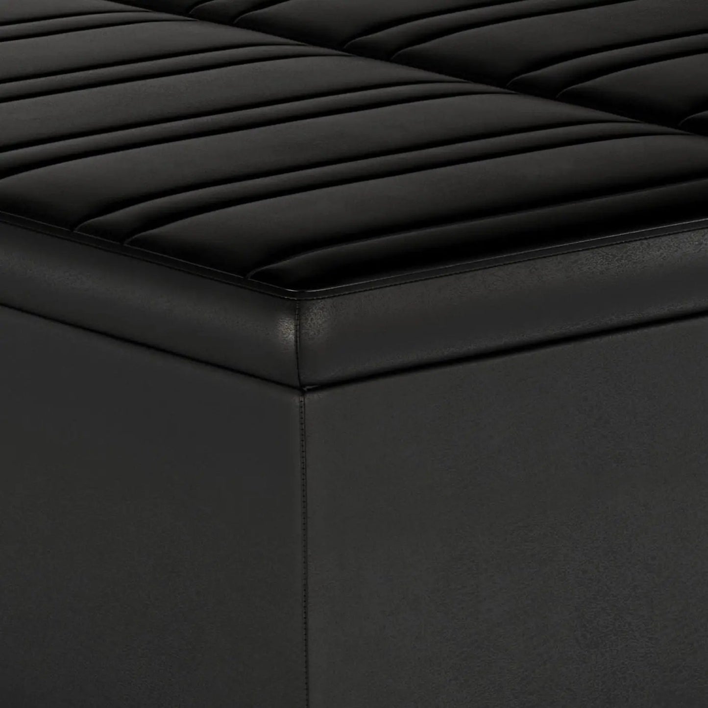 Ellis Coffee Table Storage Ottoman Contemporary