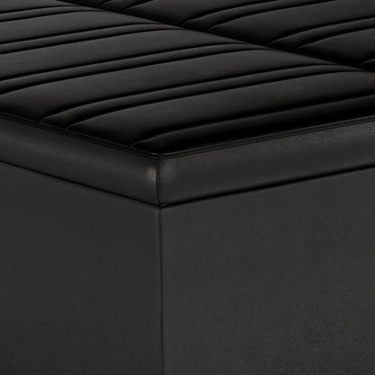 Ellis Coffee Table Storage Ottoman Contemporary