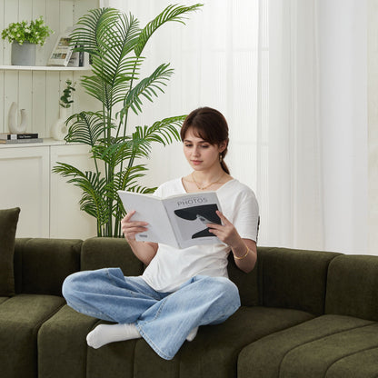 Symmetrical Modular Sofa And Piano Key Design