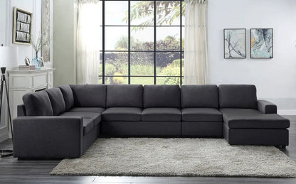 Hayden 7 Seat Reversible Modular Sectional Sofa