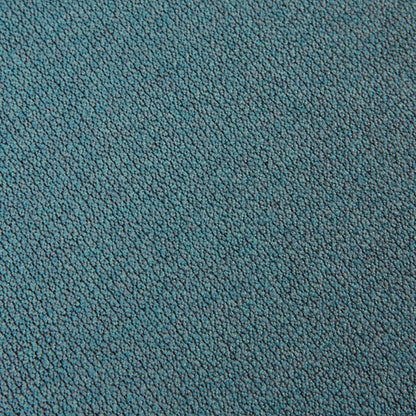 Blue textured carpet close-up with teal tones on Tampa Home & Garden Store