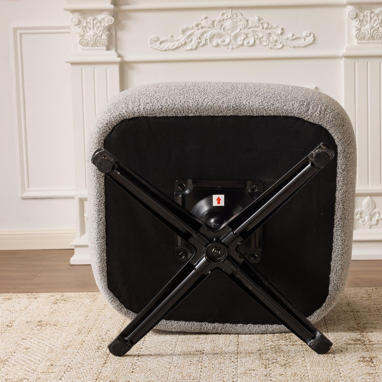 Cozy Cuddle Swivel Chair and Breathable Fabric