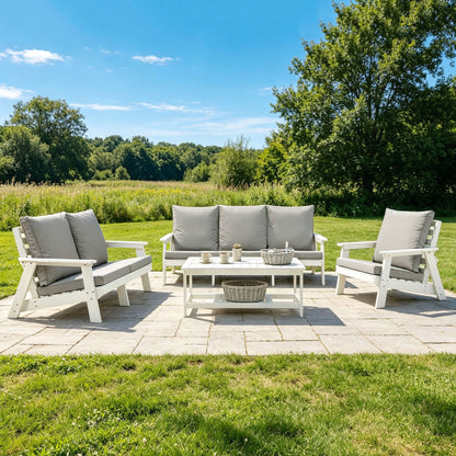 All Weather Hips Outdoor Single Sofa and Cushion