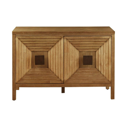 Accent Cabinet with Adjustable Shelves Natural