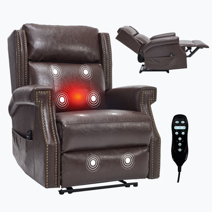Manual Recliner With Vibrations and Heat