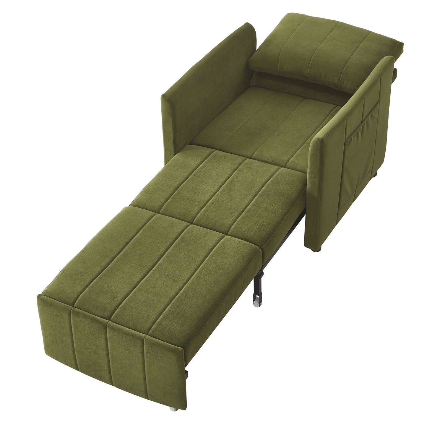 Convertible Sleeper Sofa and Storage Pockets