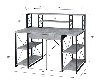 Amiel All Purpose Writing Desk With Ample Storage