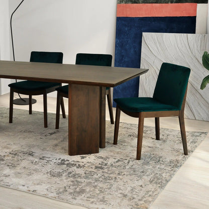 Alden Walnut Dining Table Japandi Craftsmanship