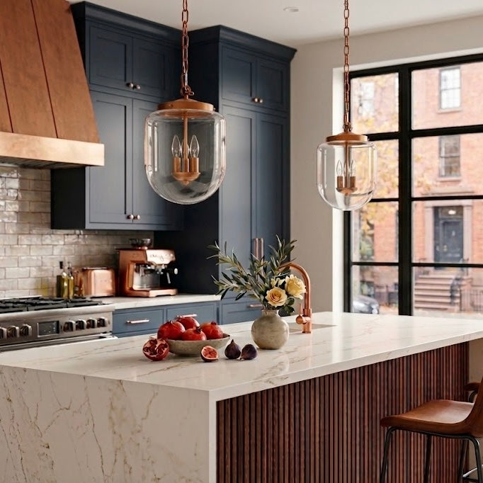 Delphi Coarse Metal Pendant Lamp for Living