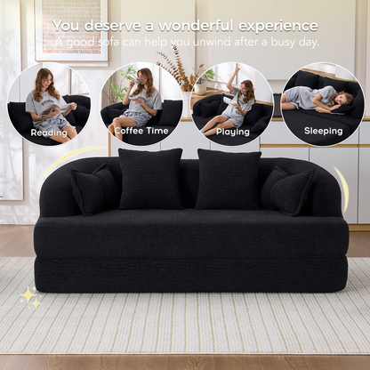 Foldable Sofa Bed For Small Apartments And Homes