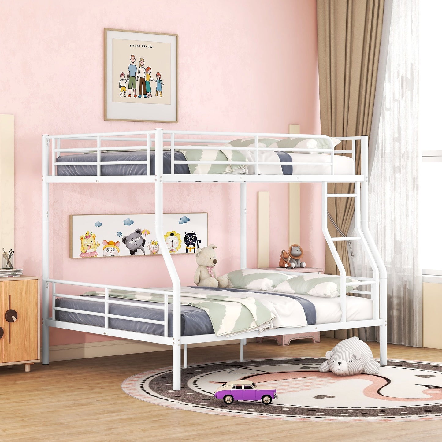 Durable Steel Bunk Bed For Kids And Teens