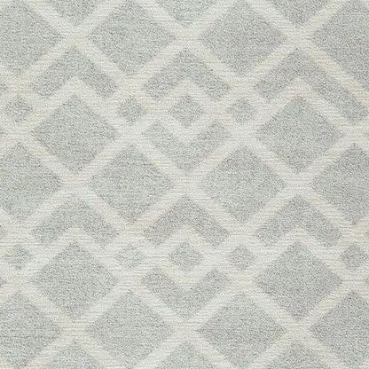 Unawick Rug by Unique Piece Furniture, gray geometric diamond area rug on Tampa Home & Garden Store