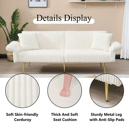 Luxury Foldable Double Sofa and Bed Frame