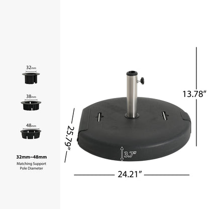 Mota Heavy 133 Pound Outdoor Patio Umbrella Base