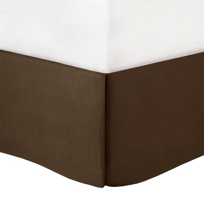 7 Piece Faux Suede Comforter Set Coral Queen HouseOfZazla brown suede corner detail on Tampa Home & Garden Store