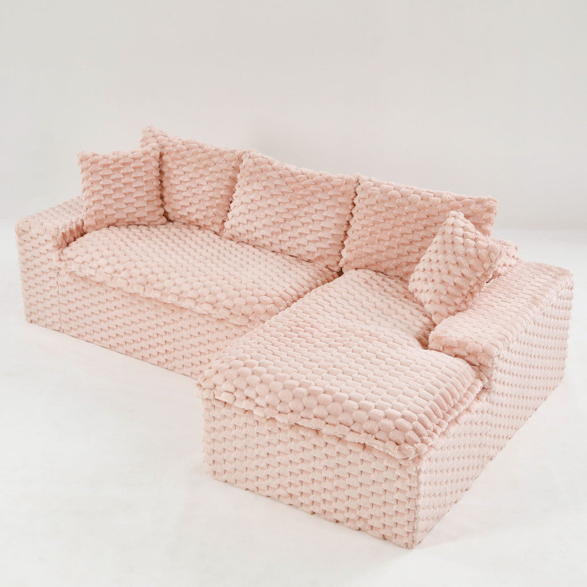 Modular Convertible Sofa and Twin Chaise Lounge