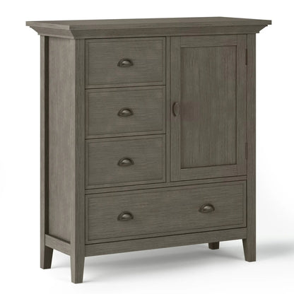 Redmond Handcrafted Solid Wood Storage Cabinet