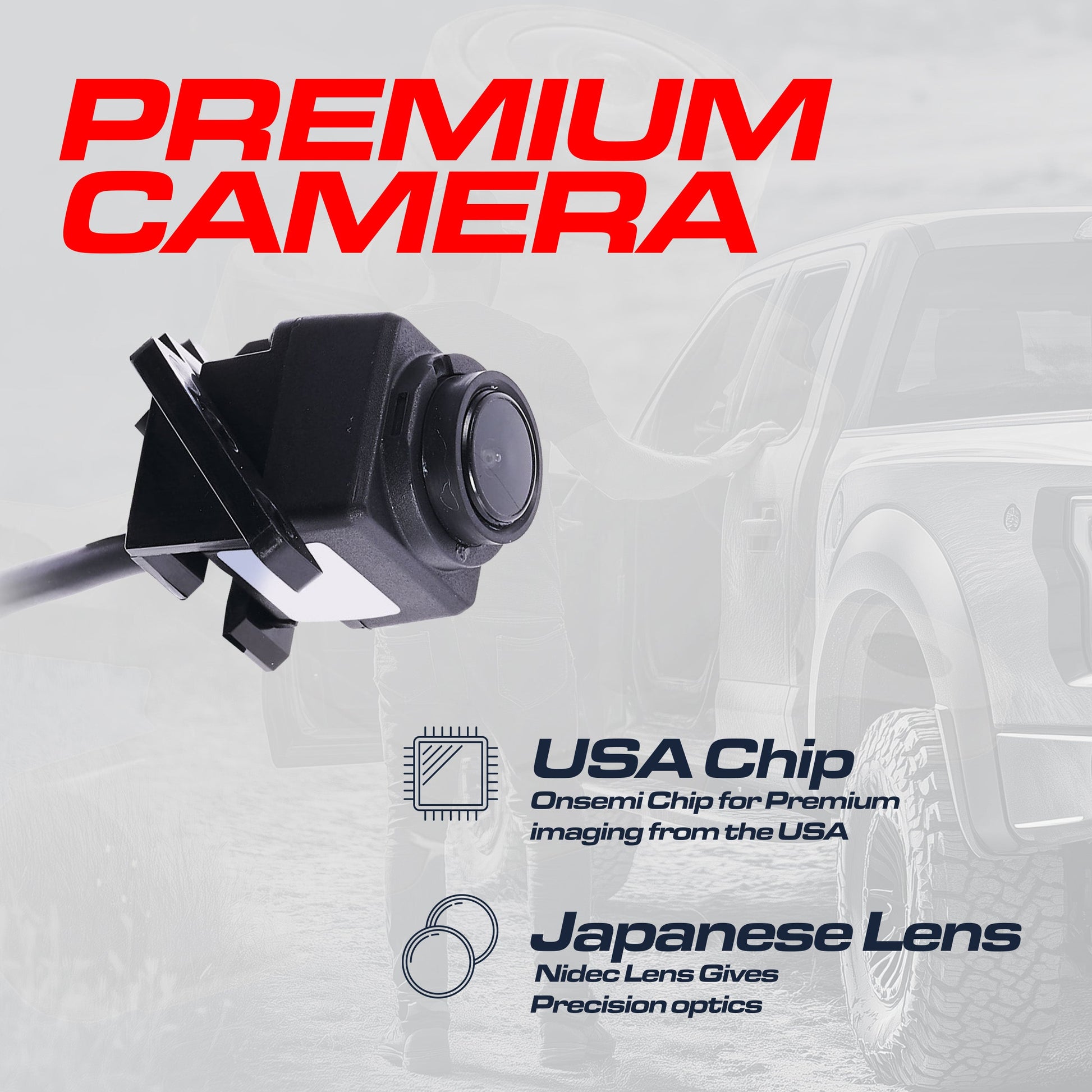 Master Tailgaters OEM black backup camera for Cadillac ATS/ATS-V sedan on Tampa Home & Garden Store