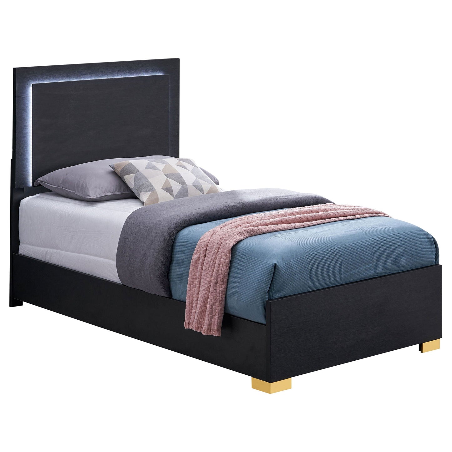 Jeremiah LED Panel Bed and Touch Lighting