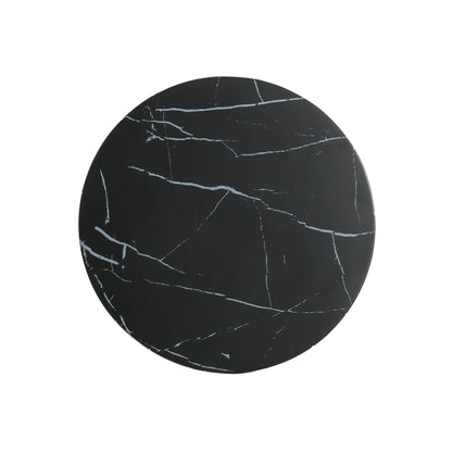 Outdoor Lightweight Concrete Marble Side Table