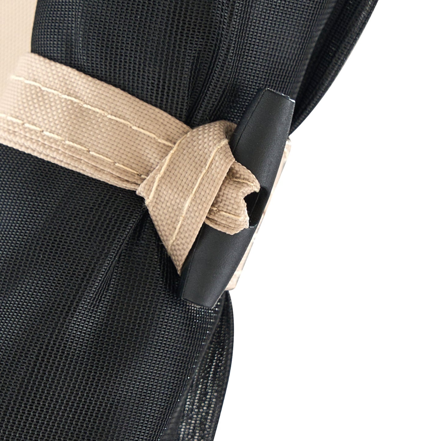12 x 11 ft Screen House Tent by HouseOfZazla with beige strap and black mesh fabric on Tampa Home & Garden Store