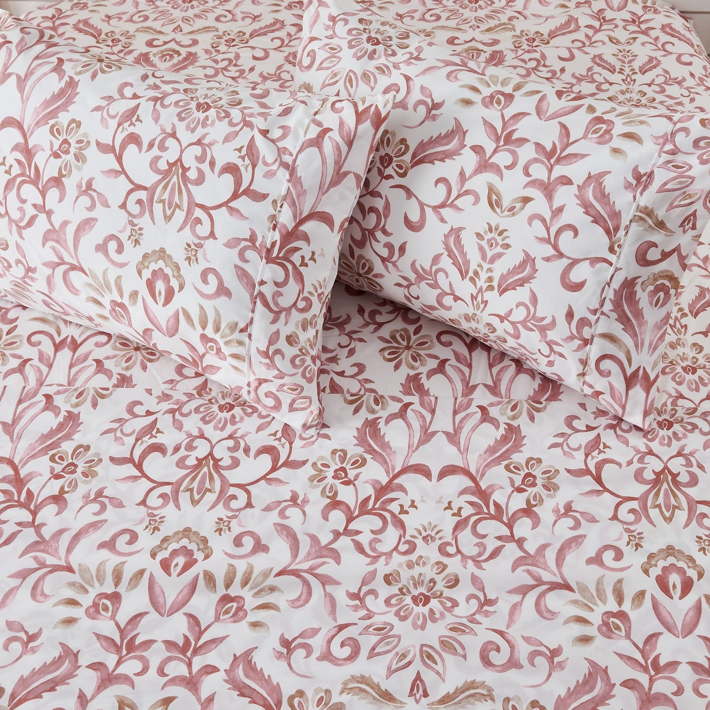 Watercolor Floral Sheet Set and a Pillowcase