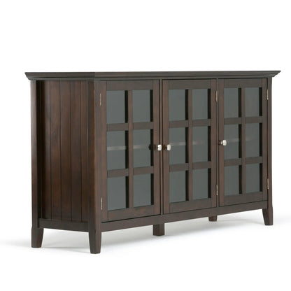 Acadian Wide Storage Cabinet Handcrafted