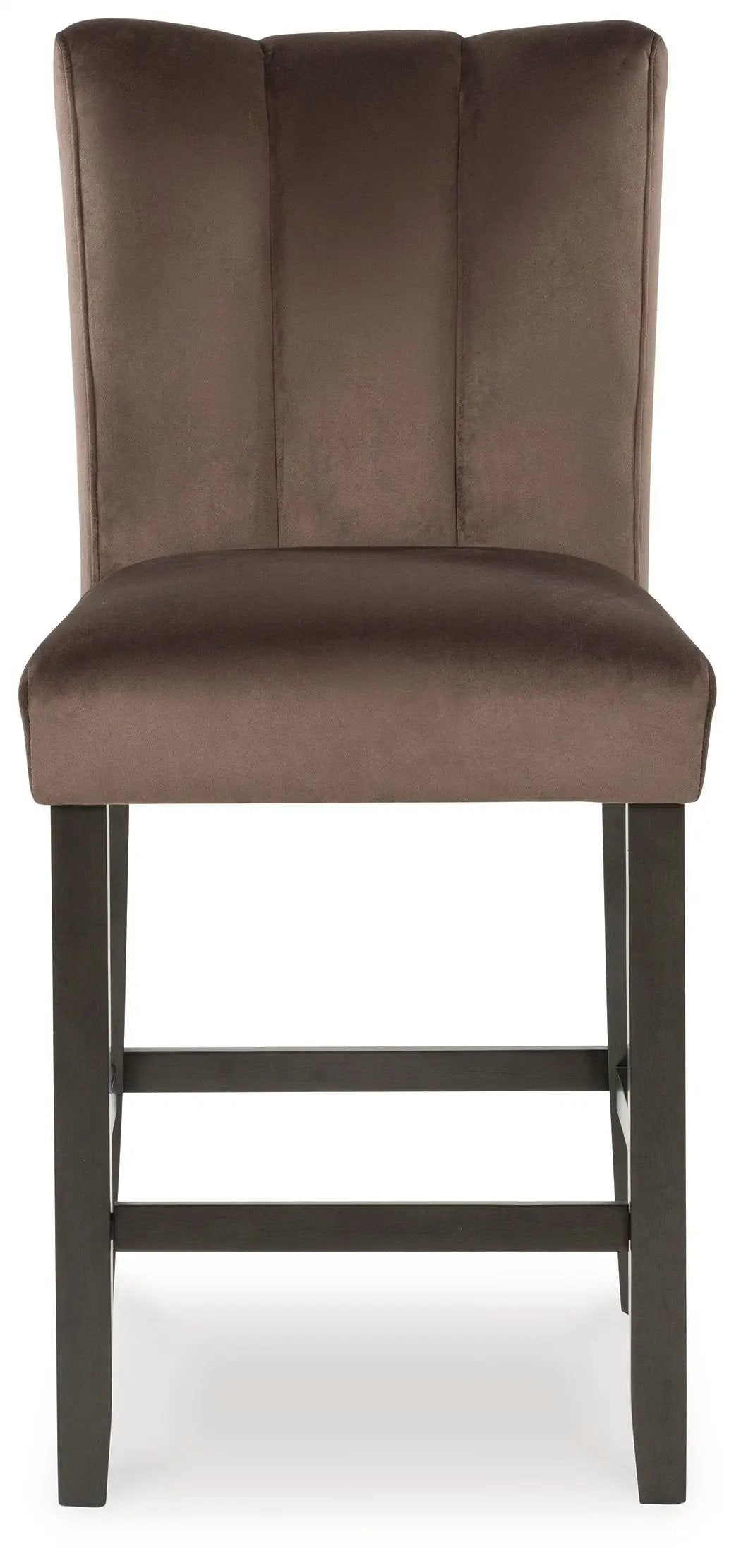 Jeshina Upholstered Barstool Set of 2 Mocha