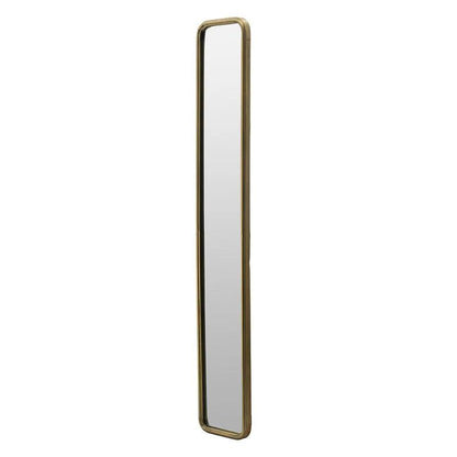 Antique Gold Full Length Mirror With Slim Frame