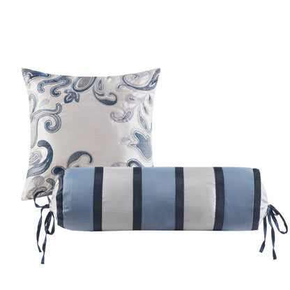 12 Piece Comforter and Cotton Sheets Navy King