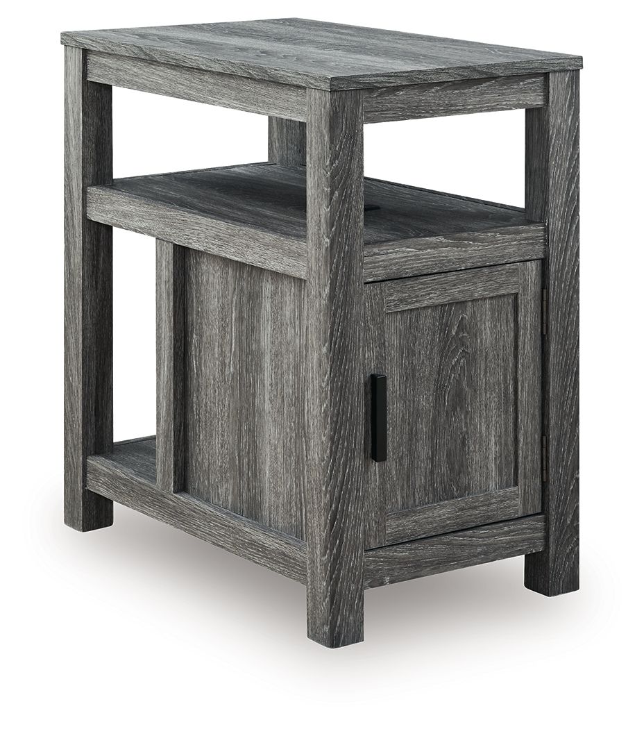 Fendenmore Chair Side End Table With USB Ports