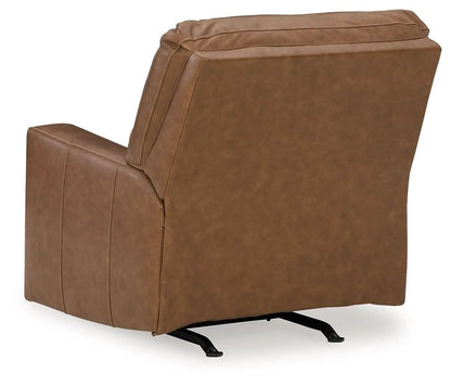 Bolsena Rocker Recliner in brown leather by Unique Piece Furniture on Tampa Home & Garden Store