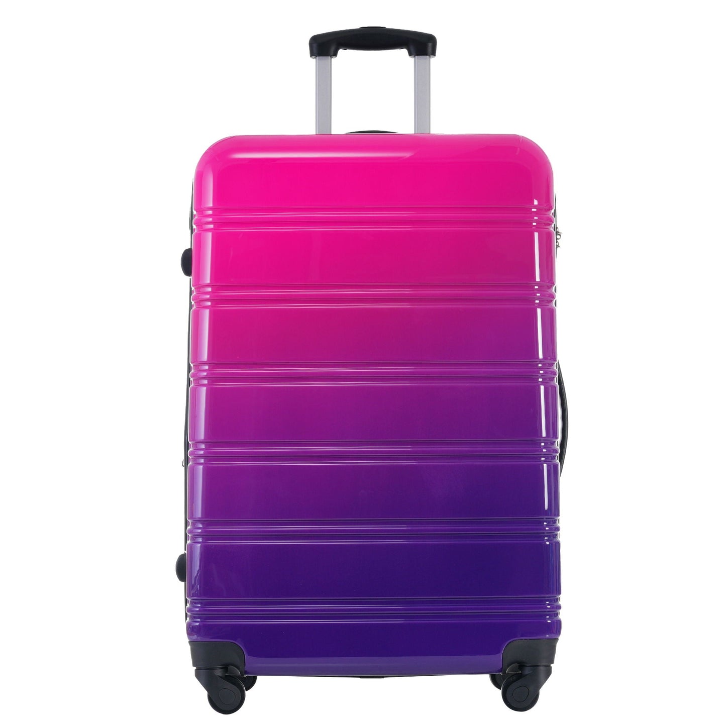 Gradient pink-purple hardside luggage with spinner wheels on Tampa Home & Garden Store