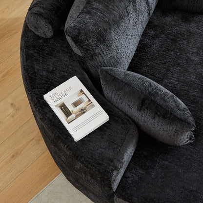 Modern Single Sofa and Swivel Sleeper Chair