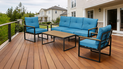 Oversized Steel and Outdoor Conversation Set