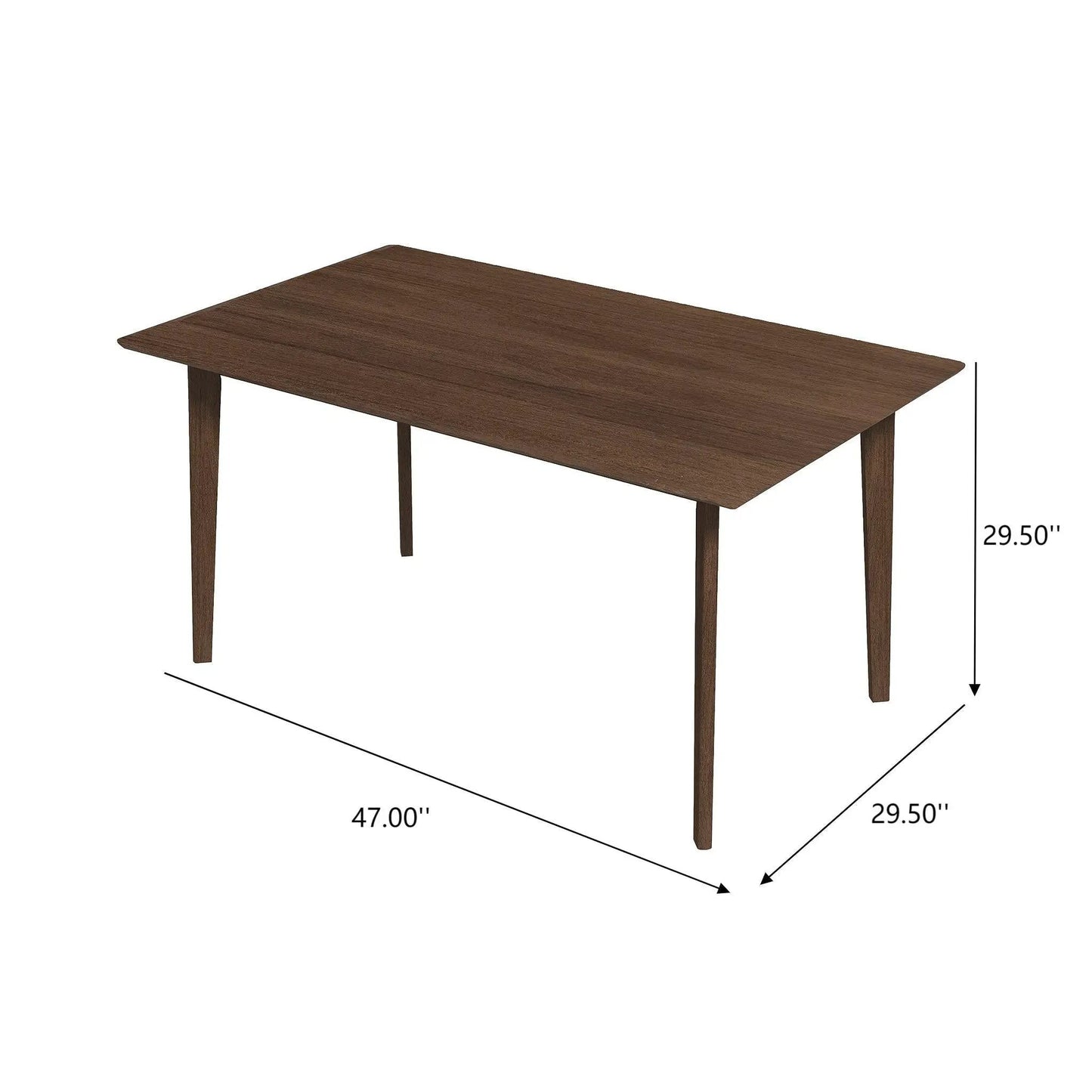 Levi Modern Rectangular Dining Table for Kitchen