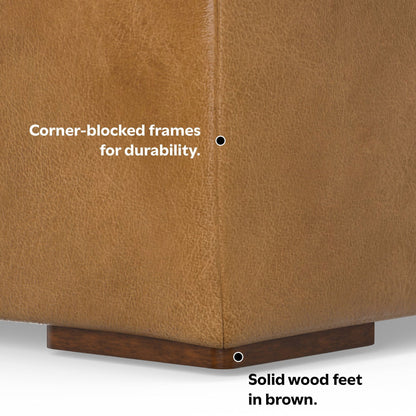 Rex Modern Asymmetrical Chaise Sofa Module