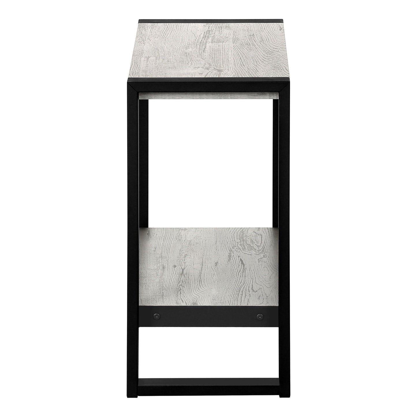 Accent Table Industrial Side Table with Flexible