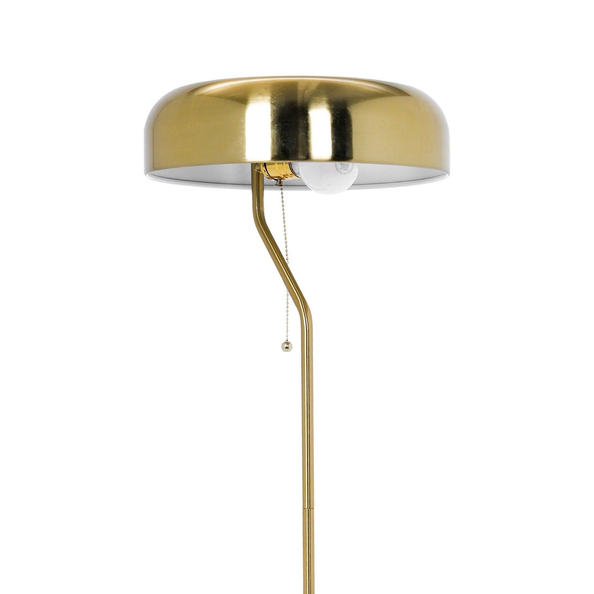 Spectra tall corner floor lamp gold finish by HouseOfZazla on Tampa Home & Garden Store