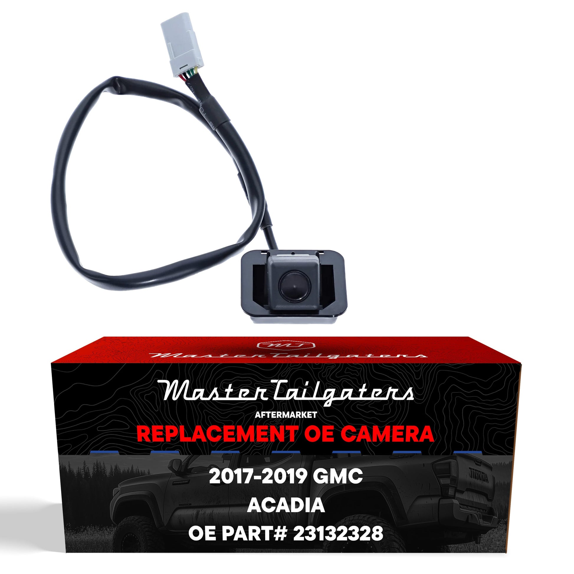 Master Tailgaters OEM backup camera for GMC Acadia/Denali 2017-2019, part 23132328 on Tampa Home & Garden Store